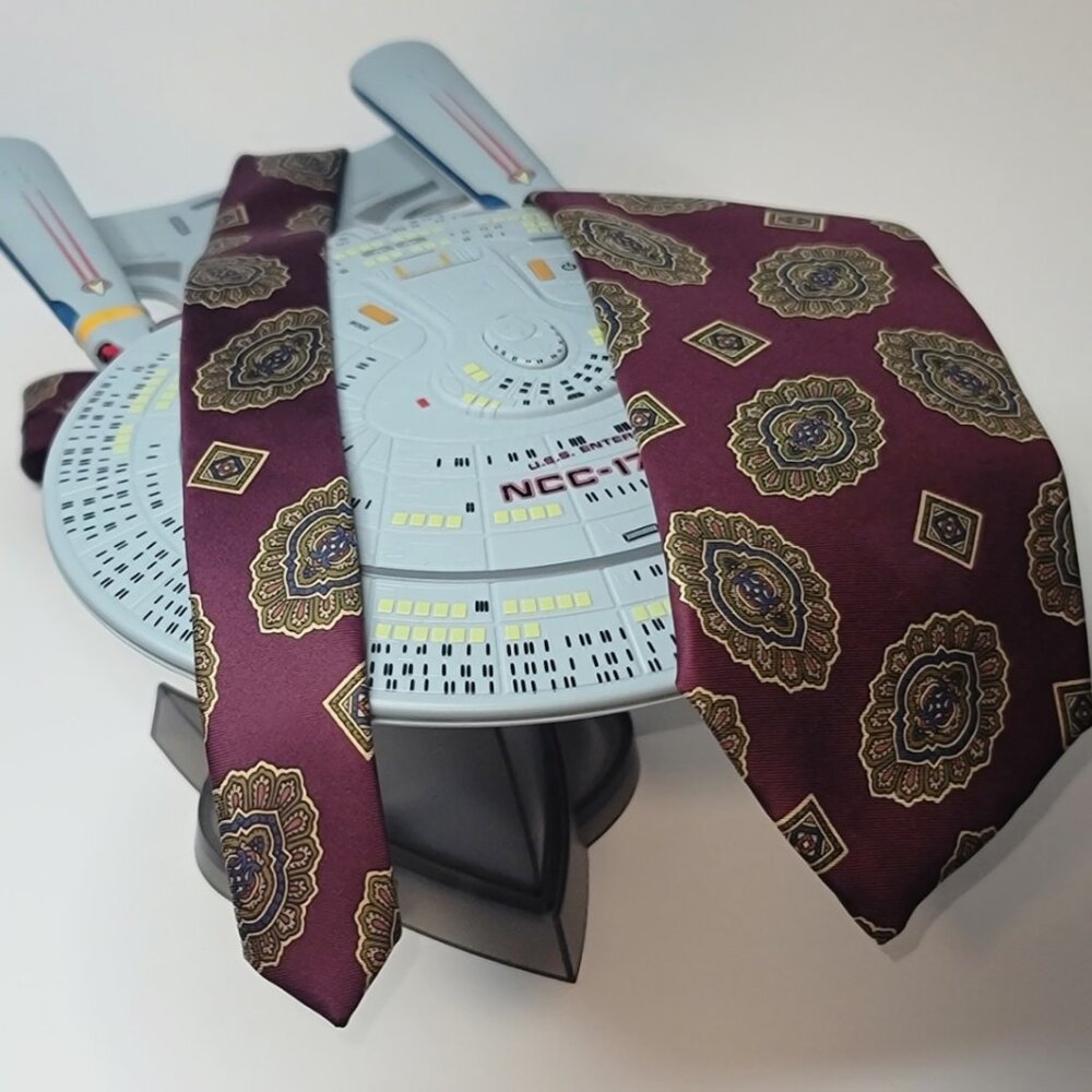 Christian Dior Monsieur Tie Burgandy T-3